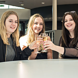 Students celebrating