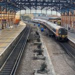 Bournemouth railway station train tracks