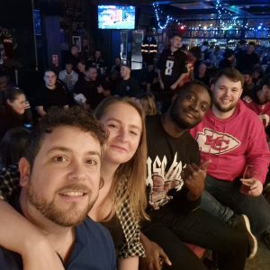 Four students taking a selfie