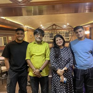 Meet's family pic in india