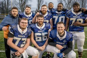 James and American Football team